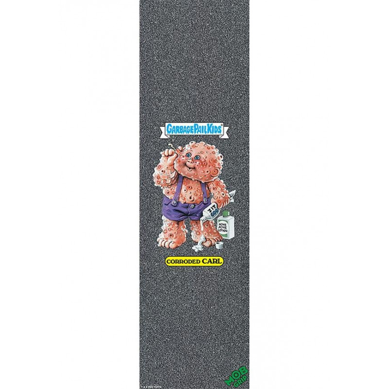 Mob Garbage Pail Kids Corroded Carl Griptape Black Sheet 9x33" Mob Garbage Pail Kids Corroded Carl Griptape Black Sheet 9x33"