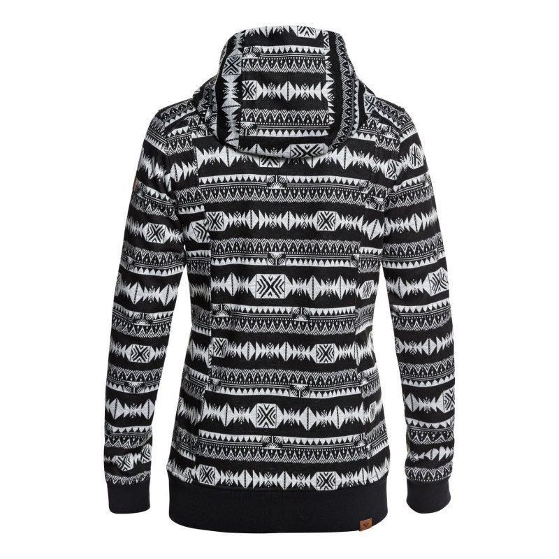 Roxy Dispy Technical Hoodie Black/White