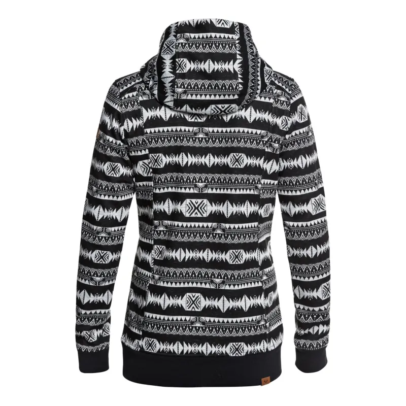 Roxy Dispy Technical Hoodie Black/White
