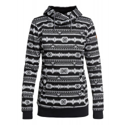 Roxy Dipsy Technical Hoodie Black/White
