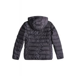 Roxy Wonderful Tonight Hooded Puffer Kids Jacket Charcoal