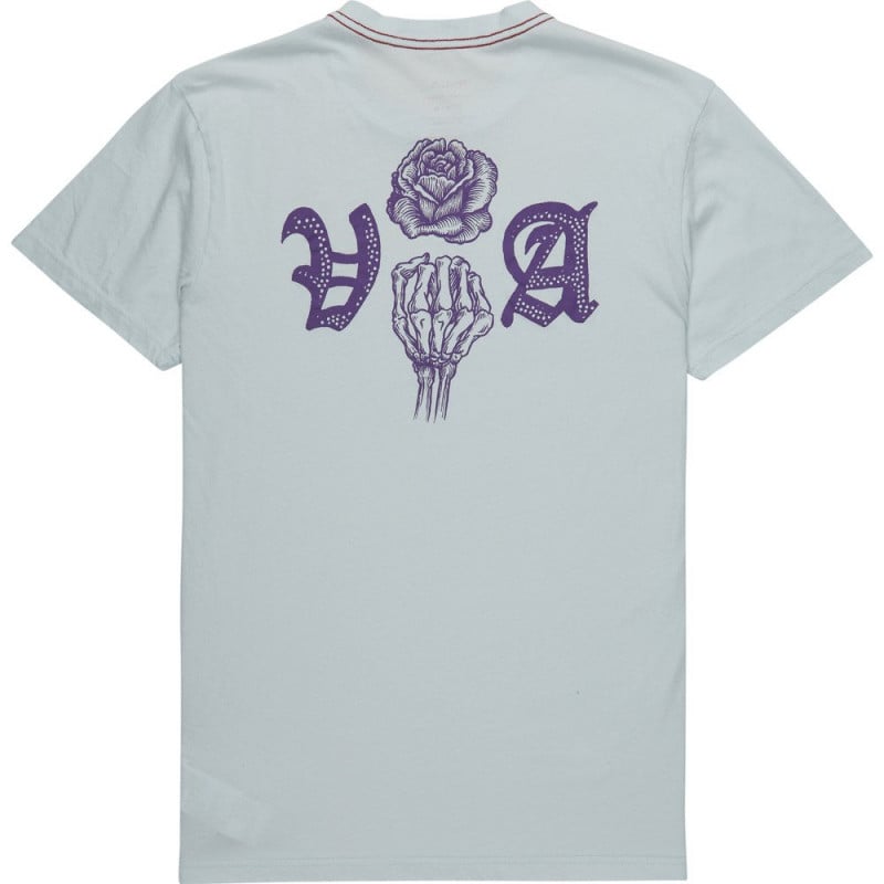 RVCA Rose Push T-Shirt Ice