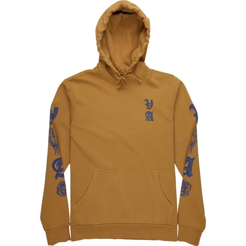 RVCA Rose Push Hoodie Cinnamon