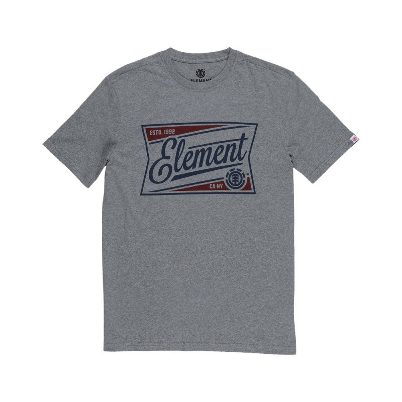 Element Wedge T-Shirt Grey Heather