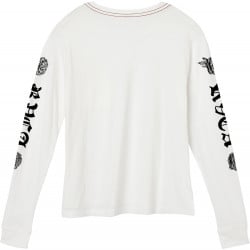 RVCA Rose & Roses Longsleeve Vintage White