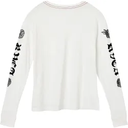 RVCA Rose & Roses Longsleeve Vintage White