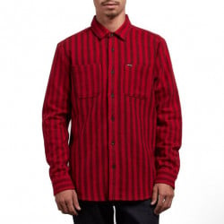 Volcom Shader Shirt Engine Red