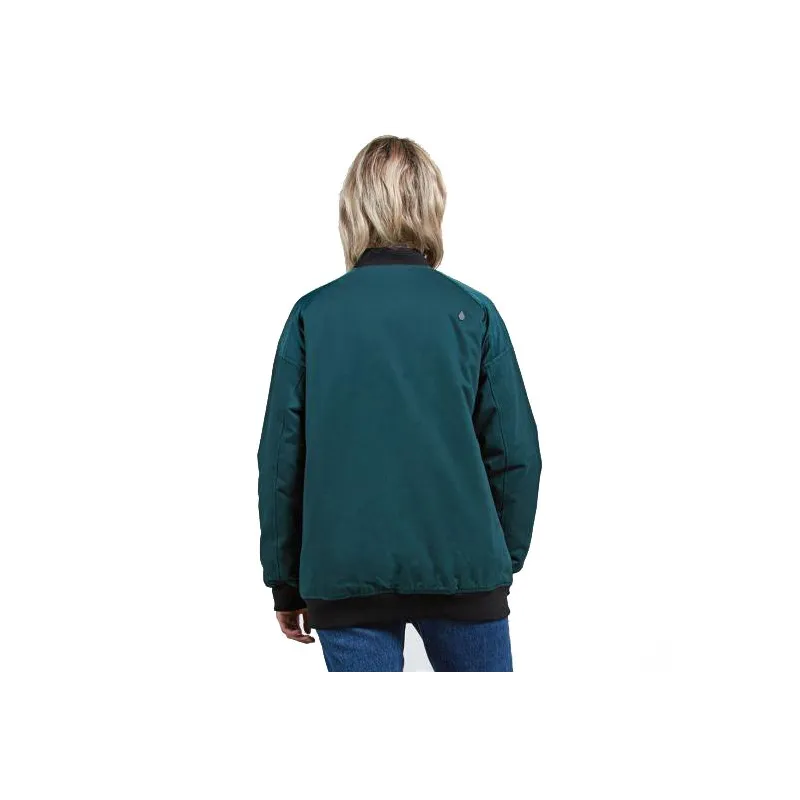 Volcom Not Half Bomber Jacket Evergreen