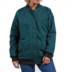 Volcom Not Half Bomber Jacket Evergreen