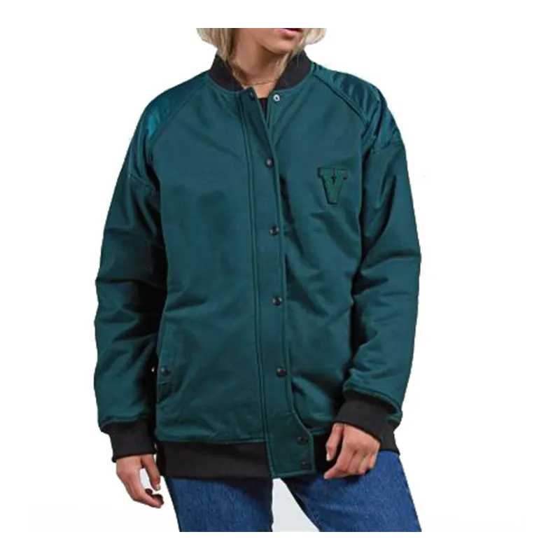 Volcom Not Half Bomber Jacket Evergreen