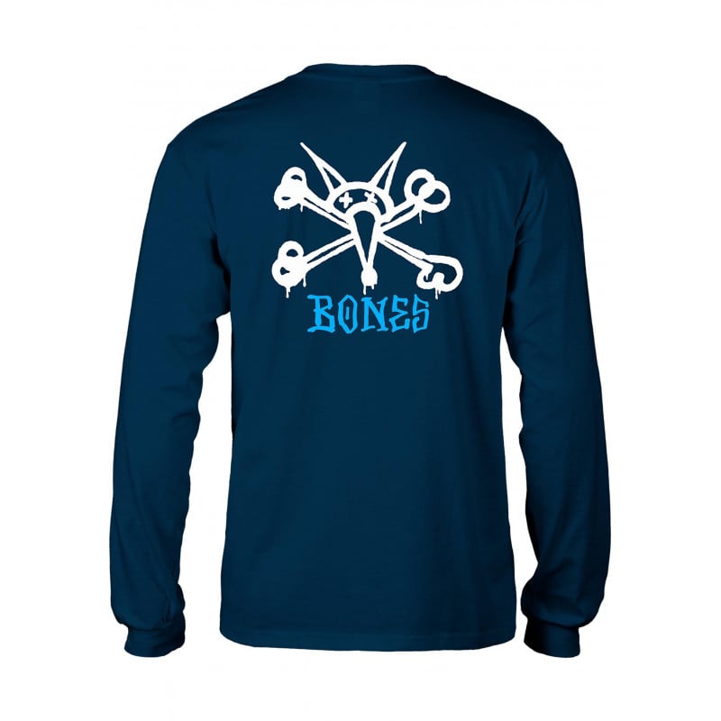 Powell Peralta Rat Bones Kids Longsleeve Navy Powell Peralta Rat Bones Kids Longsleeve Navy