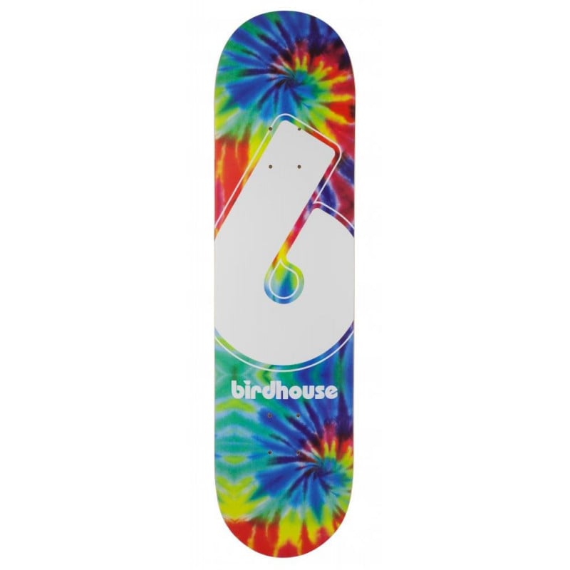 Birdhouse Giant B Tiedye 8.0" Skateboard Deck