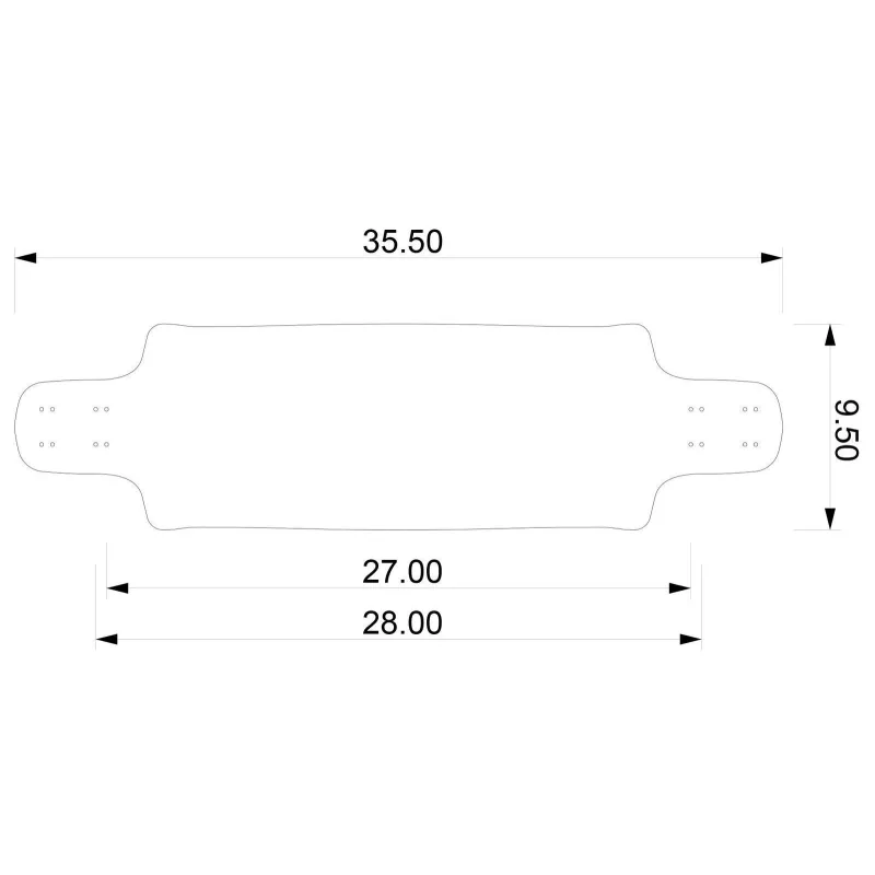 DB Longboards Contra 35.5" - Longboard Complete