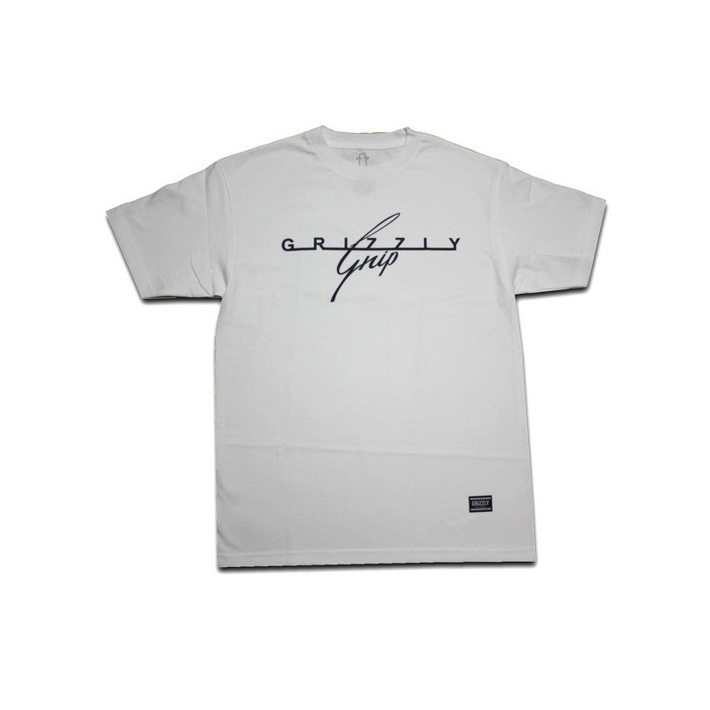 Grizzly Streamline T-Shirt White