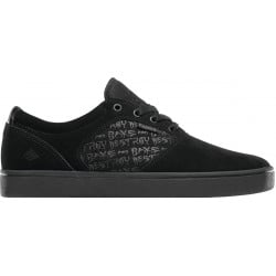 Emerica Figgy Dose x Baker Black/Black Shoes