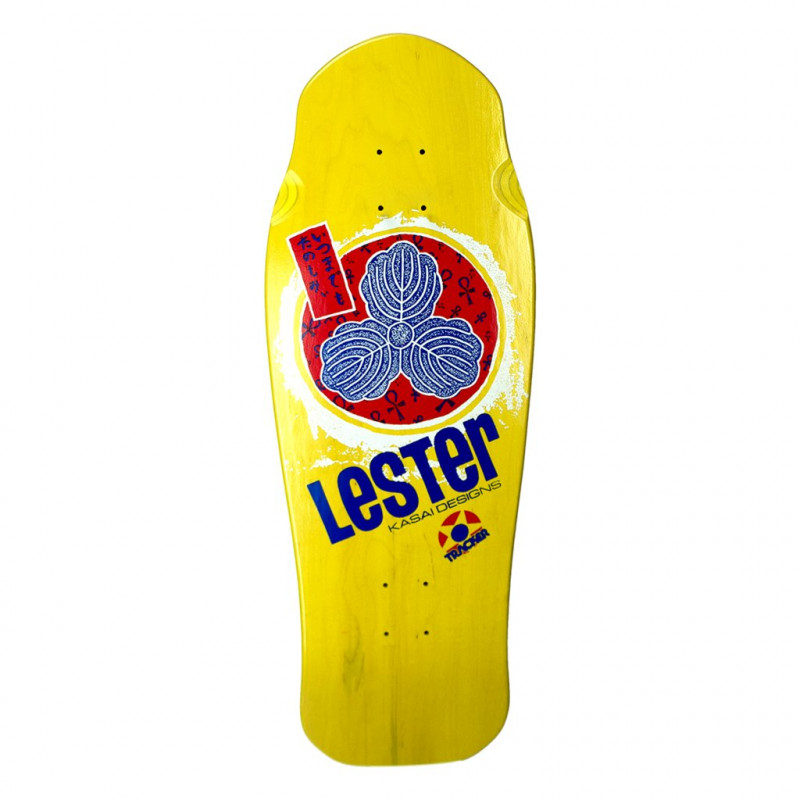 Tracker Lester Kasai Oak Leaf Re-issue - Old School Skateboard Deck