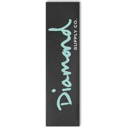 Diamond Og Script Blue Griptape Sheet 9.0