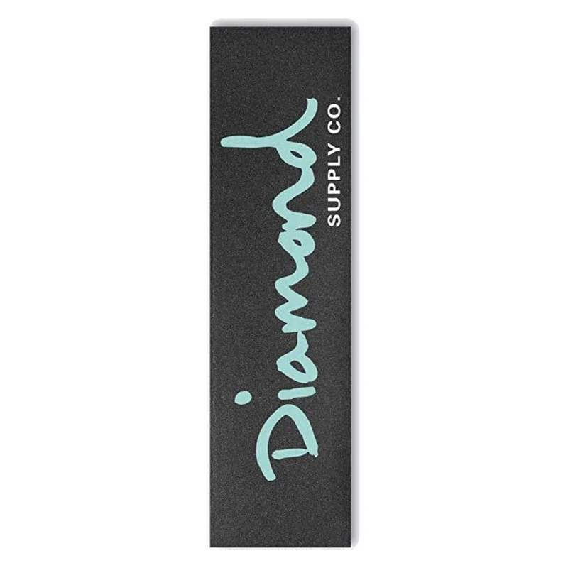 Diamond Og Script Blue Griptape Sheet 9.0