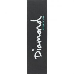 Diamond Og Script White Griptape Sheet 9.0