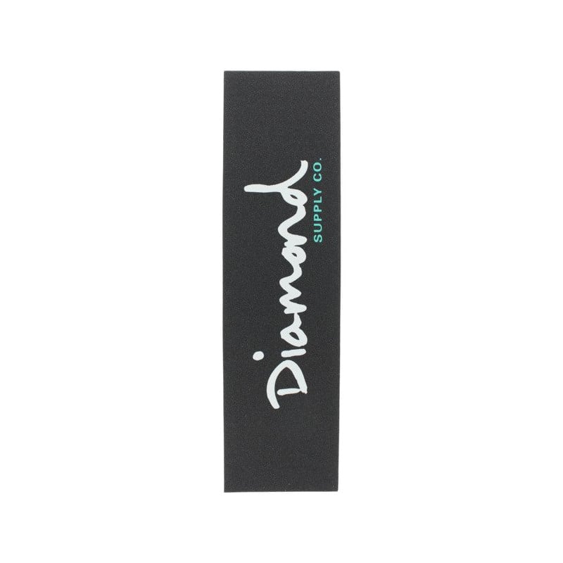 Diamond Og Script White Griptape Sheet 9.0