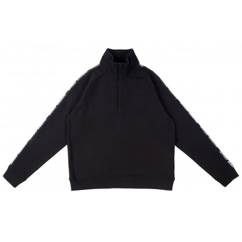 Santa Cruz Webber 1/4 Zip Women's Crew Black