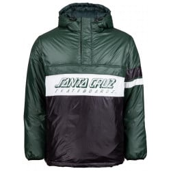 Santa Cruz Jacket Quest Black/Forest Green