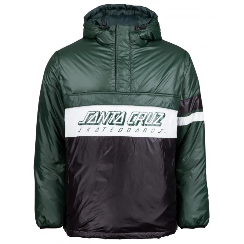 Santa Cruz Jacket Quest Black/Forest Green