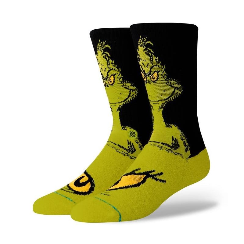 Stance Anthem The Grinch Socks Green Stance Anthem The Grinch Socks Green
