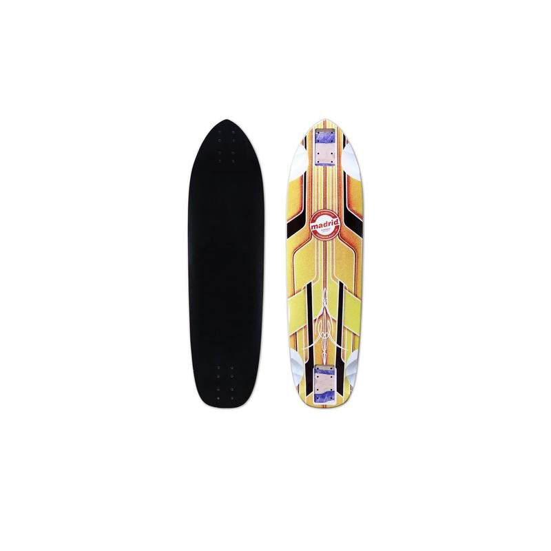 Madrid Pro Series Dominant Max Dubler Gold Longboard Deck 