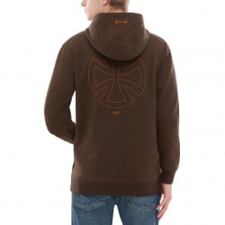 Vans x Independent Iron Cross Hoodie Demitasse
