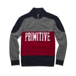 Primitive Contour Cadet Crewneck Sweater Midnight
