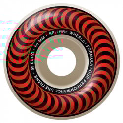 Spitfire Formula Four Classic  60mm Skateboard Rollen Red/Bronze
