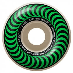 Spitfire Formula Four Classic Green 52mm 101DU Skateboard Roues
