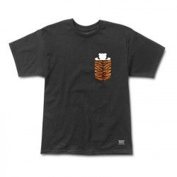 Grizzly Tiger Pocket T-Shirt Black