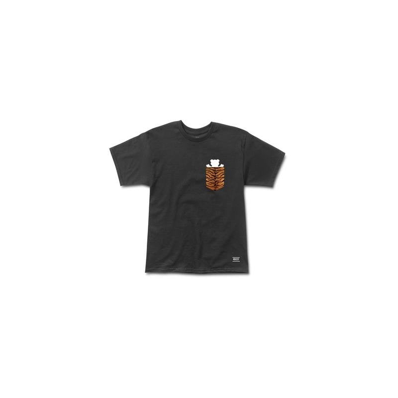 Grizzly Tiger Pocket T-Shirt Black