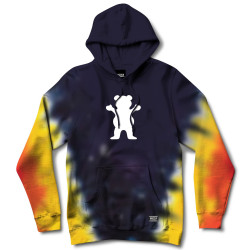 Grizzly Cosmic Og Bear Hoodie Tie-Dye