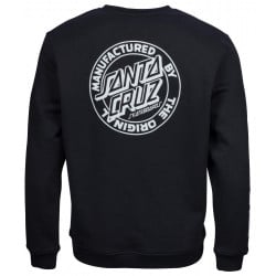 Santa Cruz MFG Dot Crewneck Sweater Black