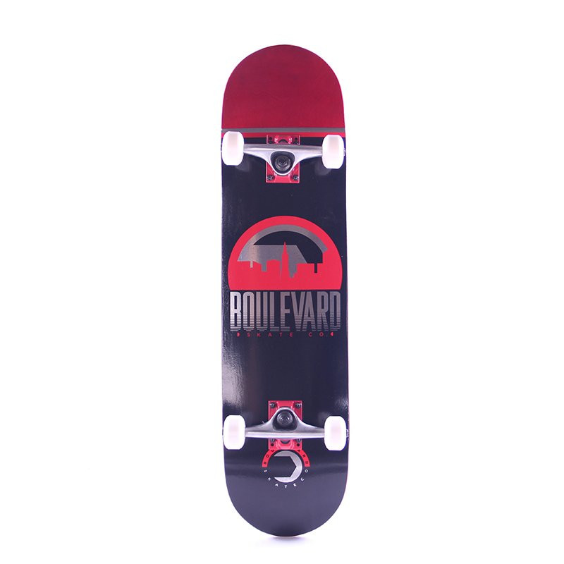 BLVD Traveler Black/Red 8.0" - Complete BLVD Traveler Black/Red 8.0" - Complete