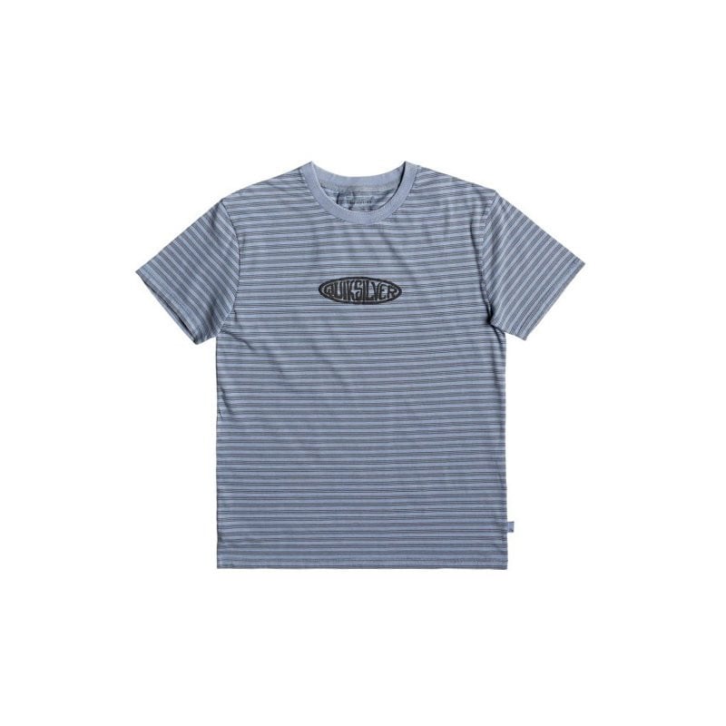 Quiksilver OG Stripes & Art T-Shirt Blue Quiksilver OG Stripes & Art T-Shirt Blue