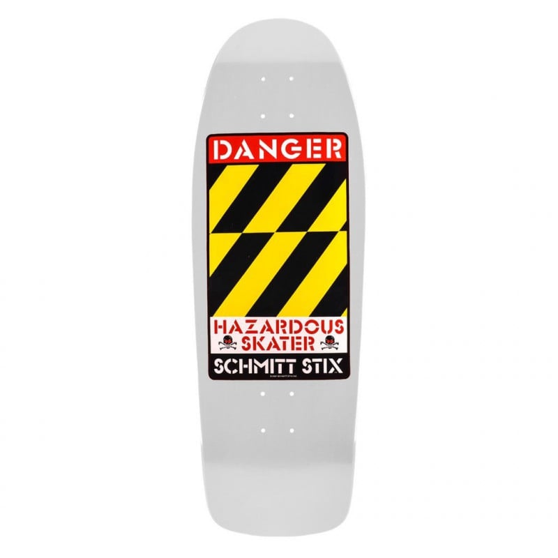 Schmitt Stix Danger 10.125" - Old School Skateboard Deck