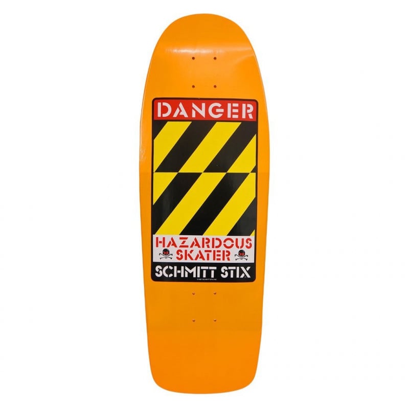 Schmitt Stix Danger 10.125" - Old School Skateboard Deck