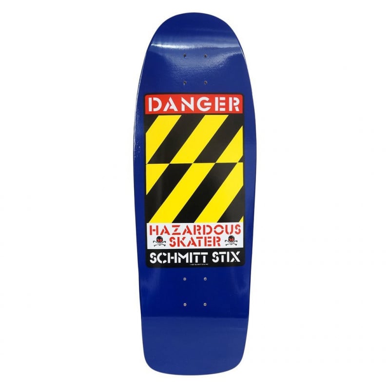 Schmitt Stix Danger 10.125" - Old School Skateboard Deck