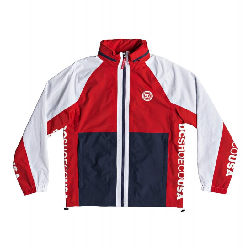 DC Rai Track Top Jacket Red