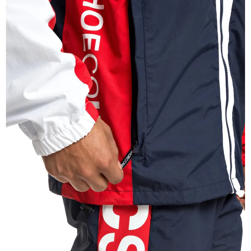 DC Rai Track Top Jacket Red