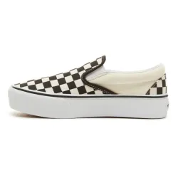 Vans Slip-On Platform Black&White Checkerboard Chaussures