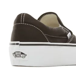 Vans Slip-On Platform Black/White Shoes