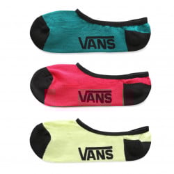Vans Classic Super No Show Socks Sunny Lime (3-Pack)