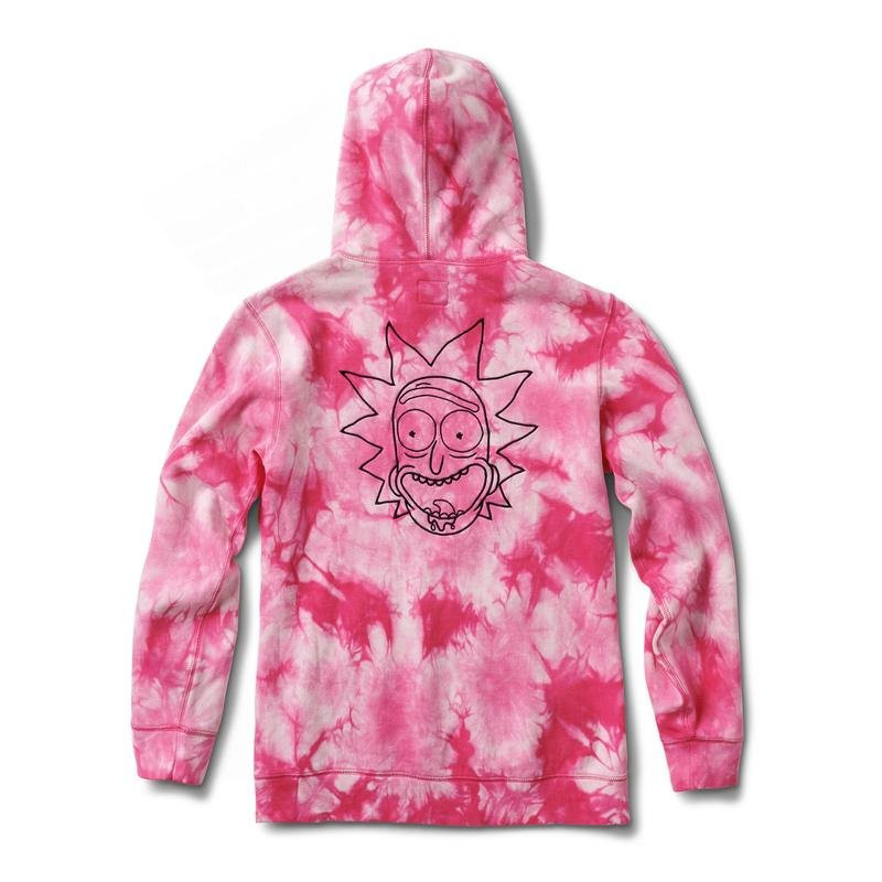 Rick and morty pink floyd hoodie Clearance