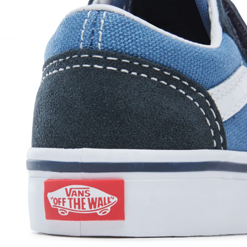 Vans Old Skool V Navy Toddler Shoes