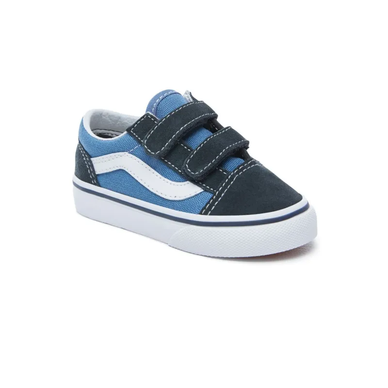 Vans Old Skool V Navy Toddler Shoes